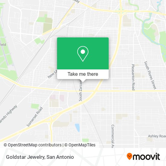 Goldstar Jewelry map