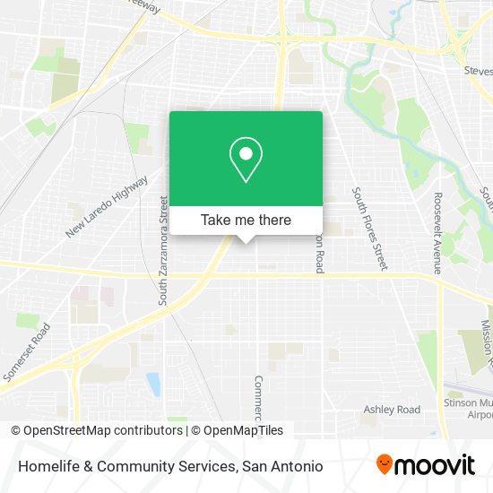 Homelife & Community Services map