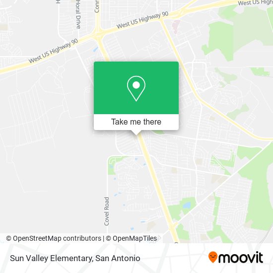 Mapa de Sun Valley Elementary