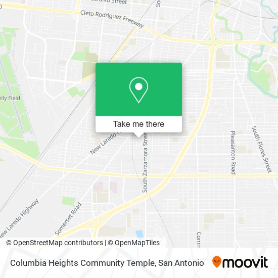 Mapa de Columbia Heights Community Temple