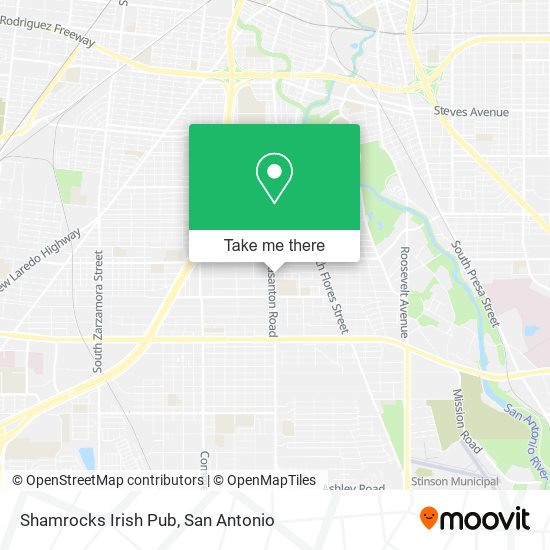 Shamrocks Irish Pub map