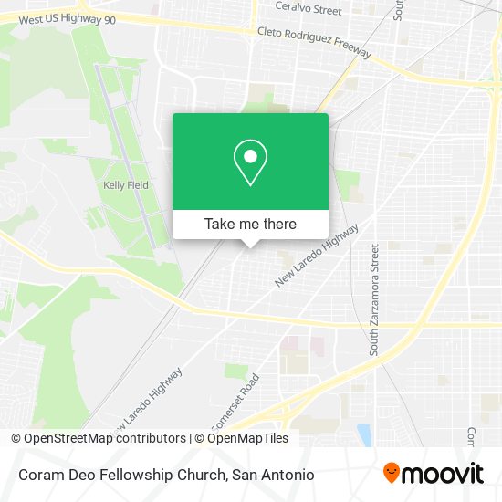Coram Deo Fellowship Church map