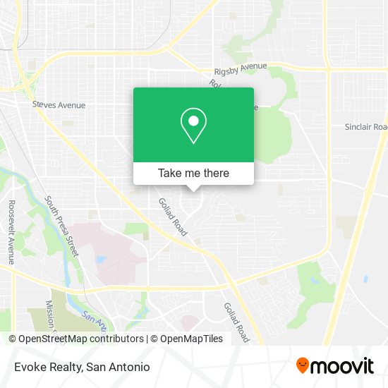 Evoke Realty map