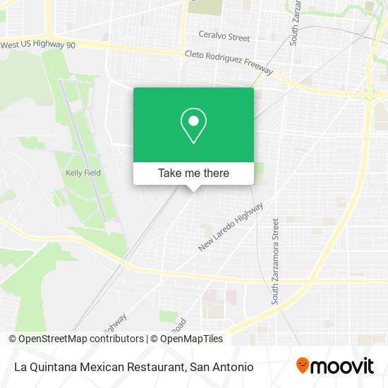 La Quintana Mexican Restaurant map