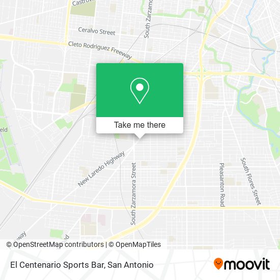 Mapa de El Centenario Sports Bar