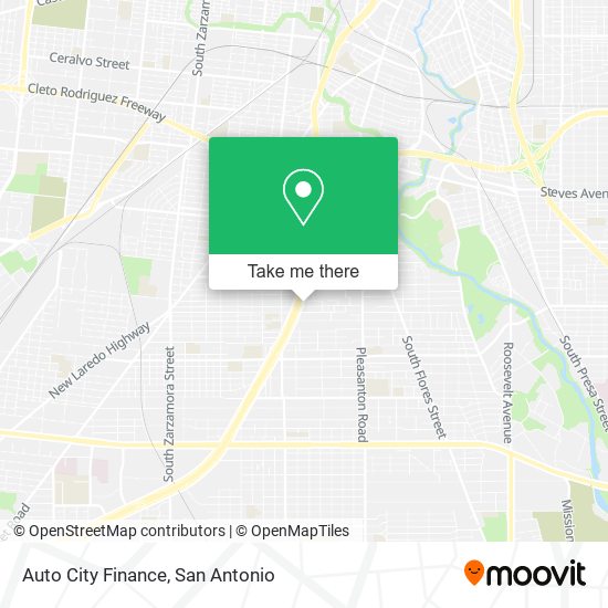 Auto City Finance map