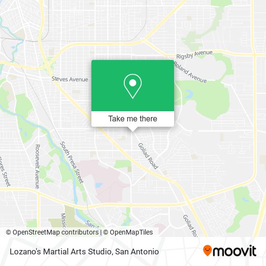Mapa de Lozano's Martial Arts Studio