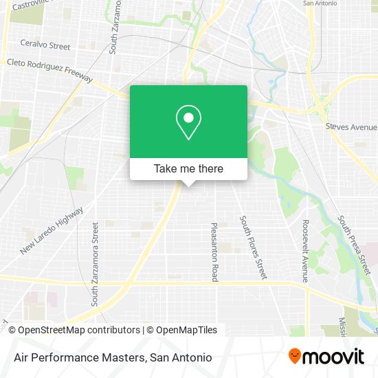 Air Performance Masters map
