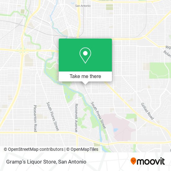 Mapa de Gramp's Liquor Store