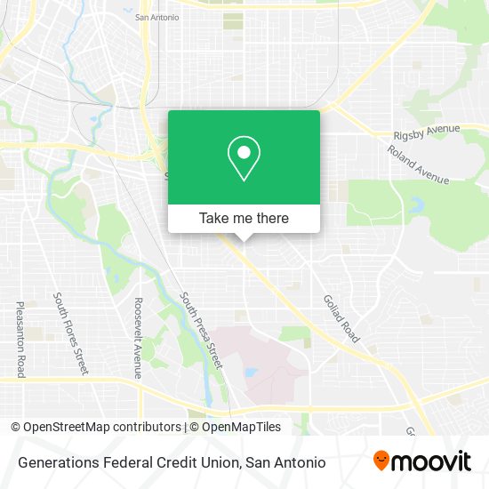 Generations Federal Credit Union map