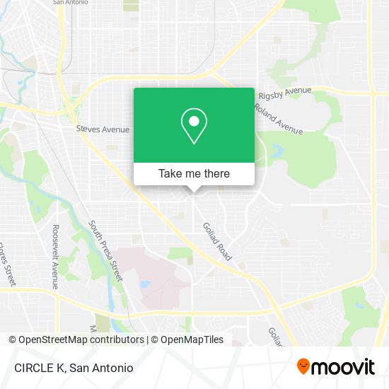 Mapa de CIRCLE K