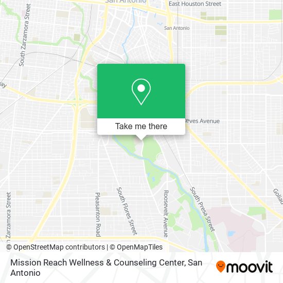 Mapa de Mission Reach Wellness & Counseling Center
