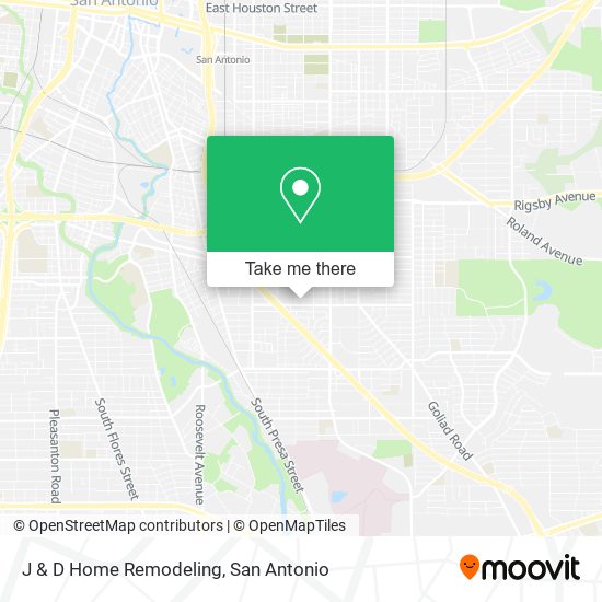 J & D Home Remodeling map