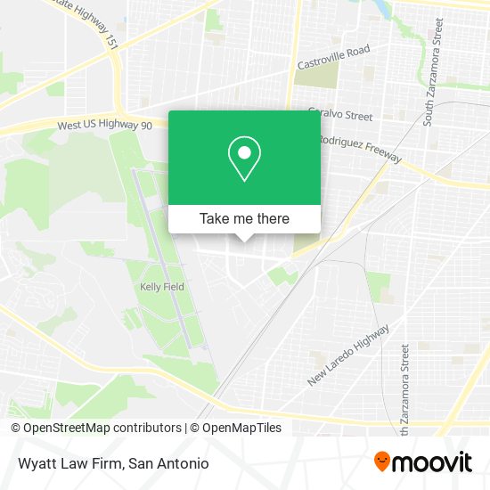 Wyatt Law Firm map