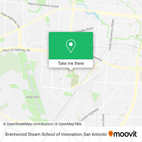 Brentwood Steam School of Innovation map