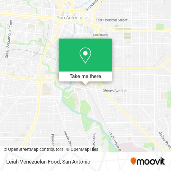 Leiah Venezuelan Food map