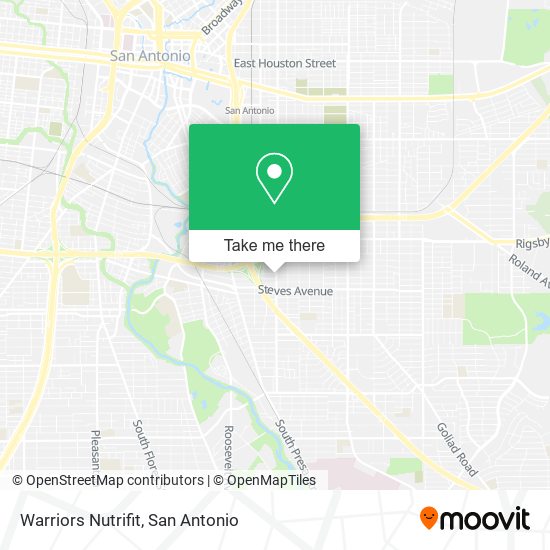 Warriors Nutrifit map