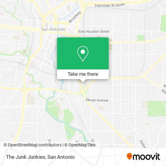 The Junk Junkies map