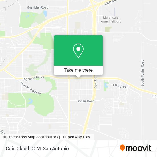 Coin Cloud DCM map