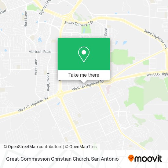 Great-Commission Christian Church map