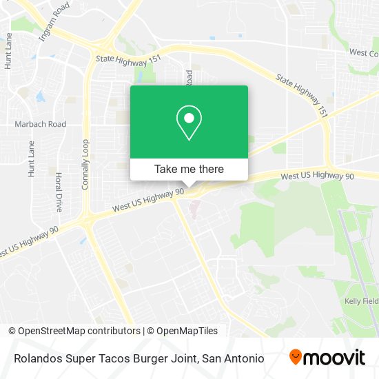 Mapa de Rolandos Super Tacos Burger Joint