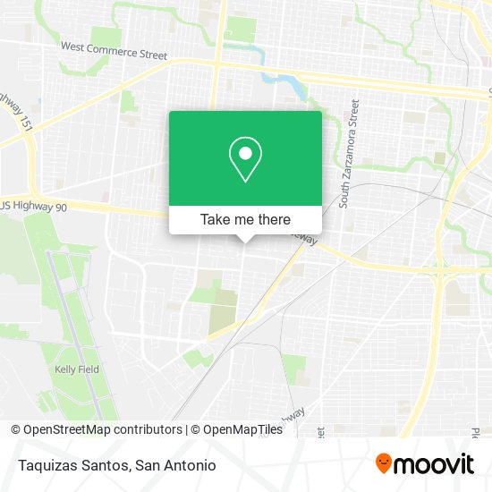 Taquizas Santos map