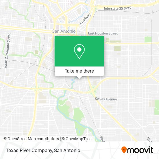 Mapa de Texas River Company