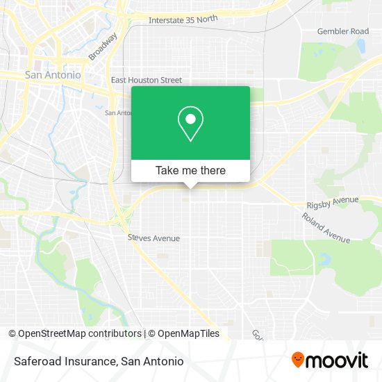 Mapa de Saferoad Insurance