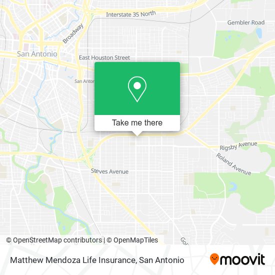 Mapa de Matthew Mendoza Life Insurance