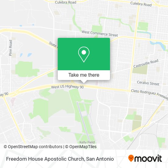 Mapa de Freedom House Apostolic Church