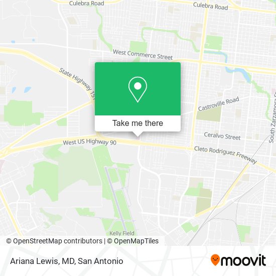 Ariana Lewis, MD map