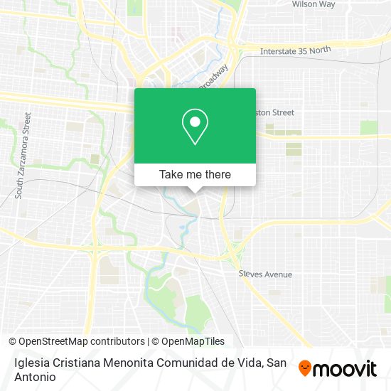 Iglesia Cristiana Menonita Comunidad de Vida map