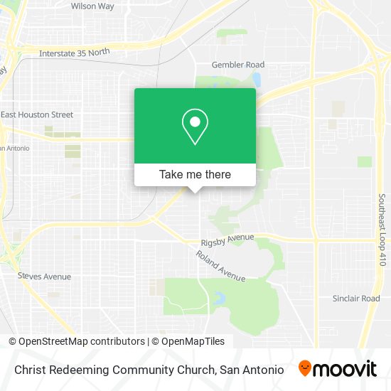 Christ Redeeming Community Church map
