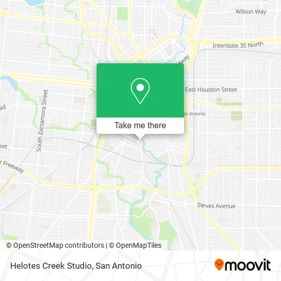 Helotes Creek Studio map