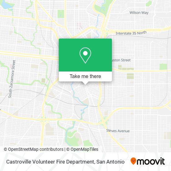 Castroville Volunteer Fire Department map