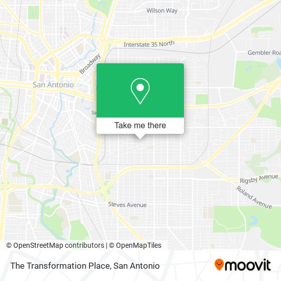Mapa de The Transformation Place