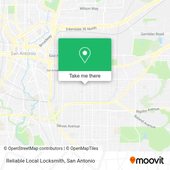 Reliable Local Locksmith map