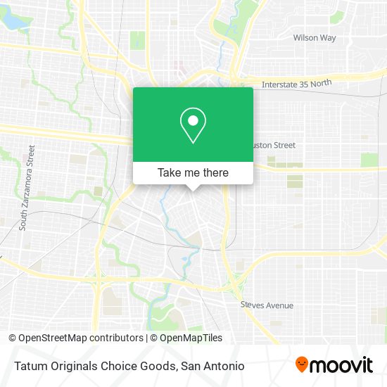 Mapa de Tatum Originals Choice Goods