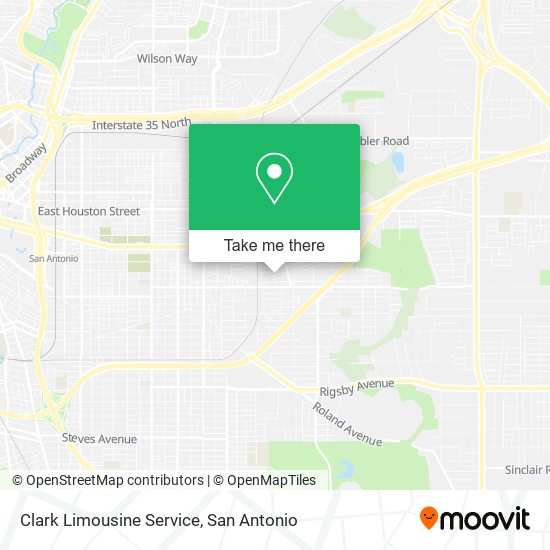 Clark Limousine Service map