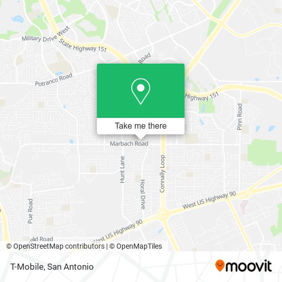 T-Mobile map