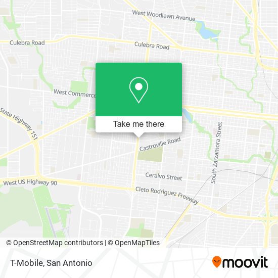 Mapa de T-Mobile