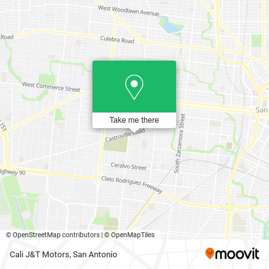 Mapa de Cali J&T Motors