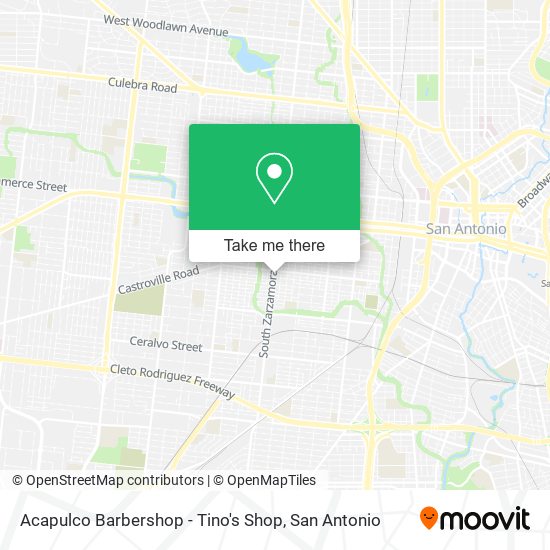 Acapulco Barbershop - Tino's Shop map