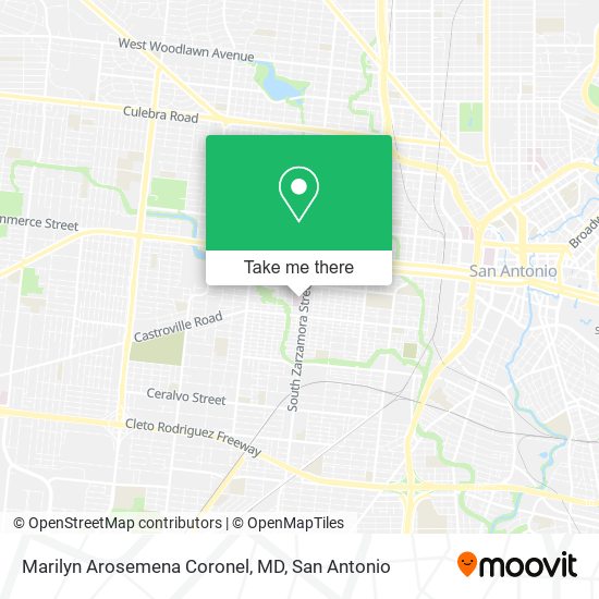 Marilyn Arosemena Coronel, MD map