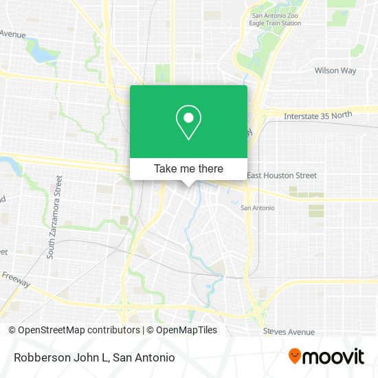 Robberson John L map