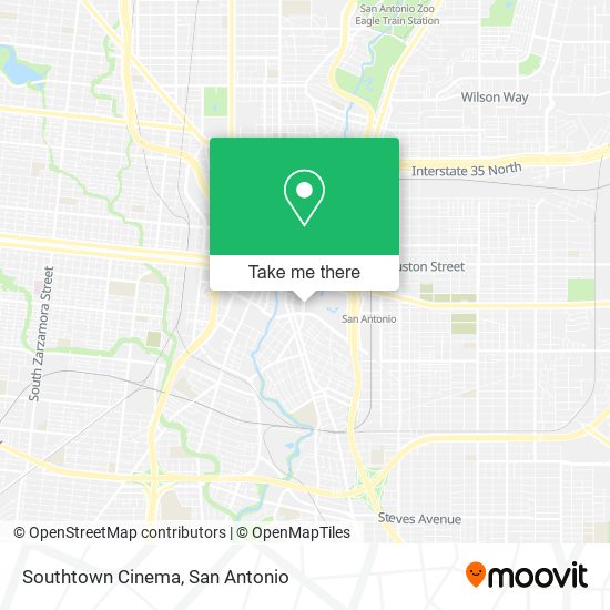 Southtown Cinema map