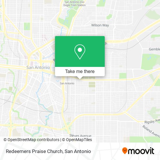 Redeemers Praise Church map