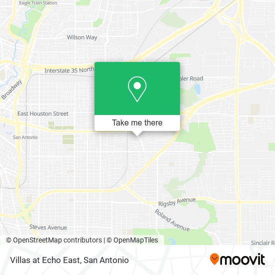 Villas at Echo East map