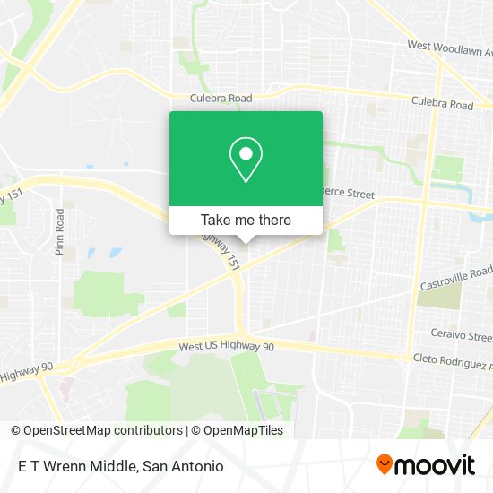 Mapa de E T Wrenn Middle