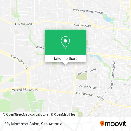 Mapa de My Mommys Salon